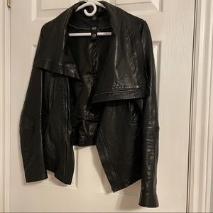 Rudsak Asymmetrical Leather Jacket